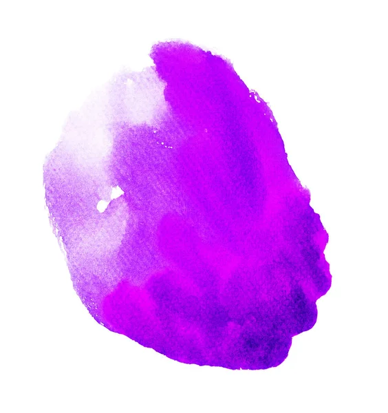 Ilustrație Manuală Acuarelă Violet — Fotografie, imagine de stoc