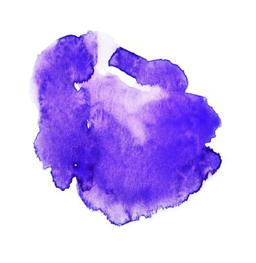 Mor suluboya el yapımı.