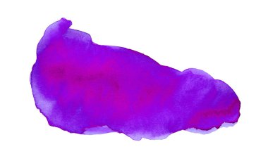 Mor suluboya el yapımı.