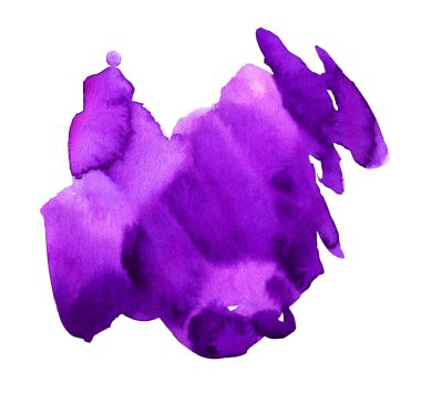 Mor suluboya el yapımı.