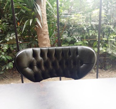 Tek Sandalye Siyah Hakiki Deri.