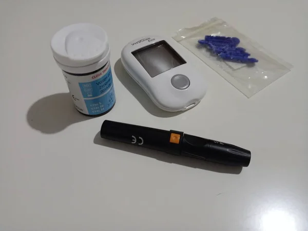 ビバチェク エコ血糖値計 — ストック写真