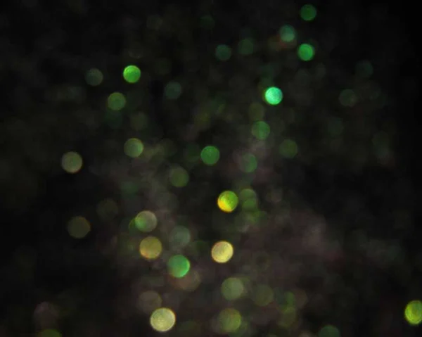 緑色のボケ 抽象的な背景が美しい 光の質感 — ストック写真