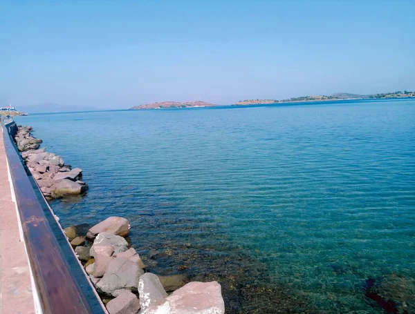 Hermoso Mar Rocas Oeste Turquía —  Fotos de Stock