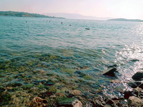 伟大的海景 在土耳其西部 自然背景 — 图库照片