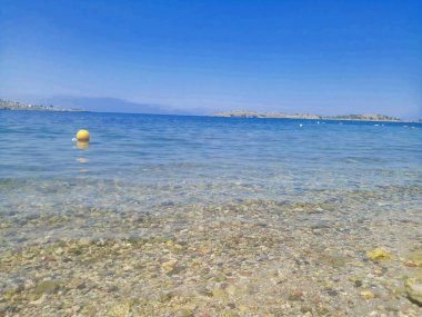 Güzel deniz manzarası.