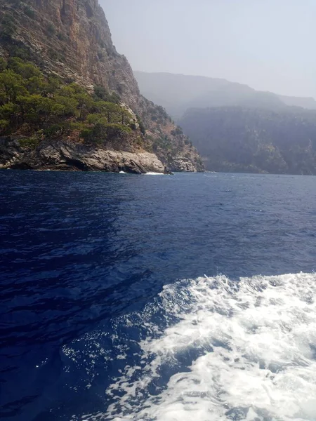 Mar Montañas Fethiye Turquía — Foto de Stock