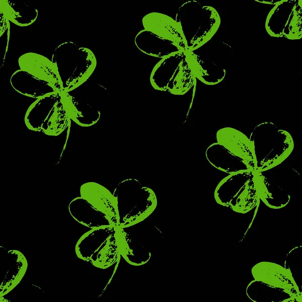 Beautiful Clover Plant Vector Illustration — Image vectorielle