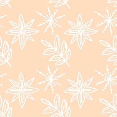 Doğanın soyut grafik çizimi. Kusursuz desen arkaplanı.