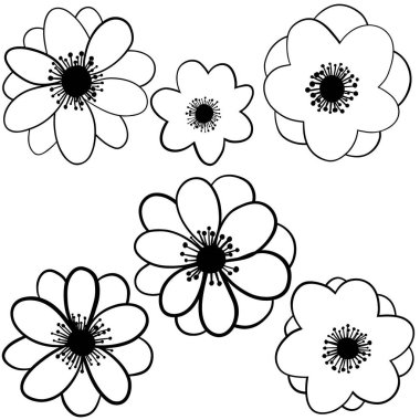 Bahar çiçeğinden yapılmış zarif bir el.