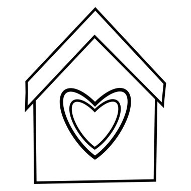 ev kalbi aşk sembolü