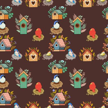 El çizimi kuş yuvası sanatı