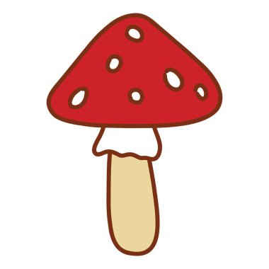  Beyaz sırtında agarik mantar uçur