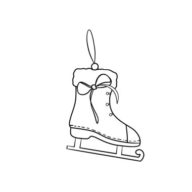 Vektör çizim Noel çorap