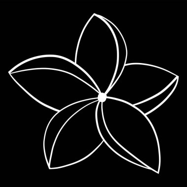 Tasarım için çiçek ve arkaplan çizimi