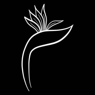 Yaprak simgesi. Yaprak ikonu vektör illüstrasyonu