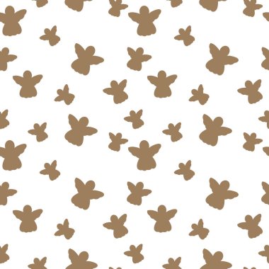 Meleklerle şirin, pürüzsüz bir düzen.