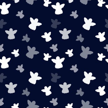 Meleklerle şirin, pürüzsüz bir düzen.