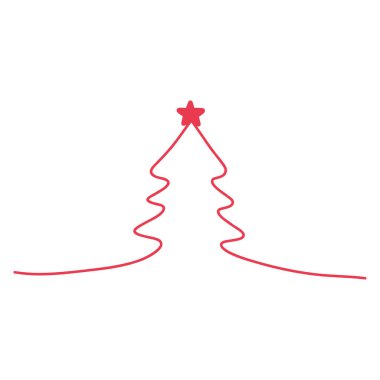 Mutlu noel ağacı dekorasyonu tasarımı