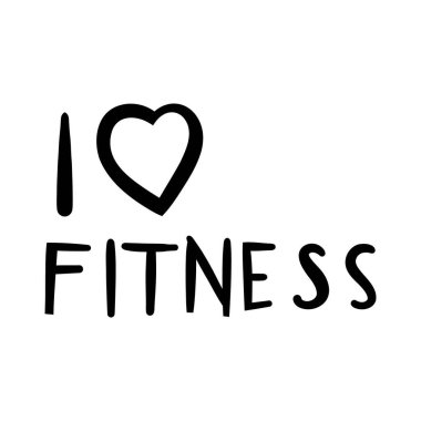 Vektörle el yazısıyla yazılmış fitness oyunlarına bayılırım..