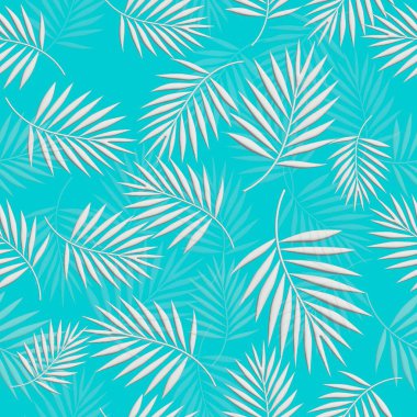 Yapraklı, pürüzsüz bir desenin 3D görüntüsü