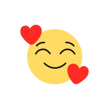 vektör gülümseme emojisi