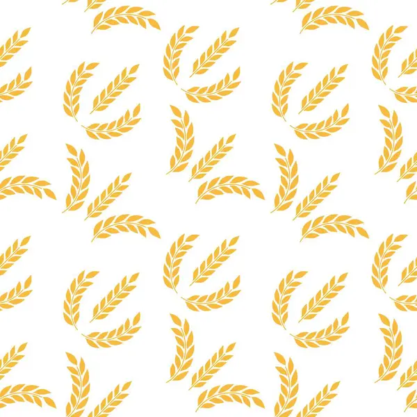 Altın yapraklı kusursuz desen