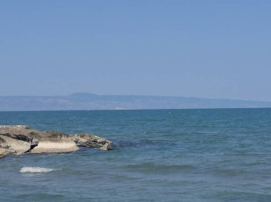 Güzel deniz manzarası, Bari, İtalya, 9 Ağustos 2025.