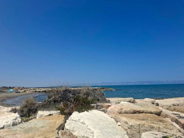 Güzel deniz manzarası, Bari, İtalya, 9 Ağustos 2025.