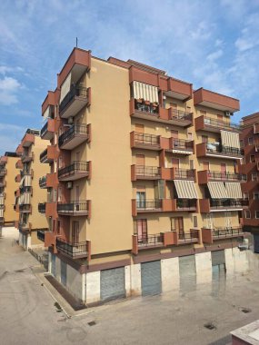 şehir manzarası Bari, İtalya, 15 Ağustos 2025.