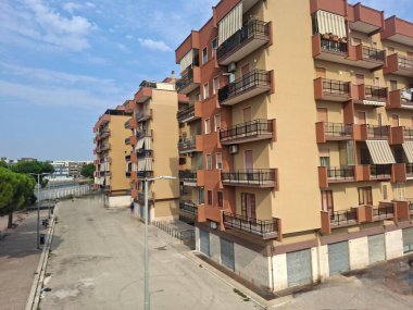 şehir manzarası Bari, İtalya, 15 Ağustos 2025.