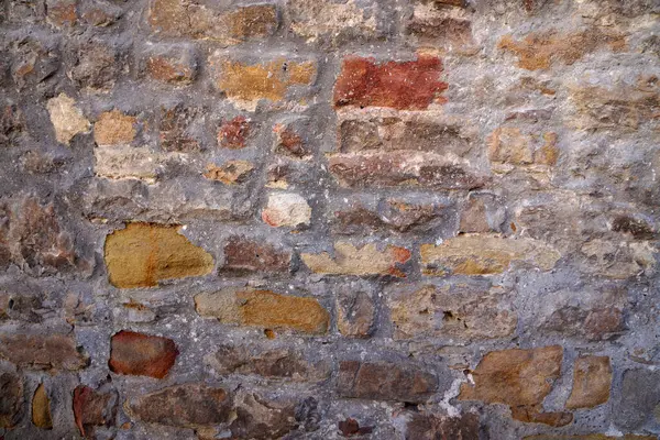 Старий Червоний Цегляний Фон Текстури Стін — стокове фото