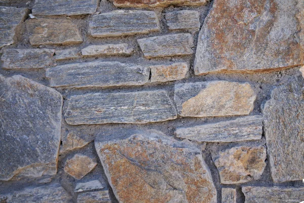 Textuur Van Een Stenen Muur Oude Kasteel Stenen Muur Textuur — Stockfoto