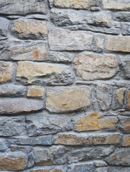 Oude Bakstenen Muur Textuur Achtergrond Grungy Brede Bakstenen Muur — Stockfoto
