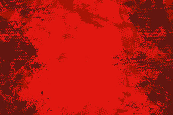 Grunge distressed red texture background with place for text. 