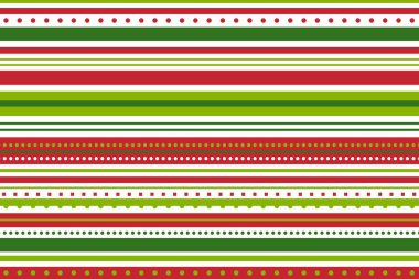 Şeker kamışı geçmişi. Kırmızı ve yeşil yatay çizgili arka plan. Noel modern arkaplan