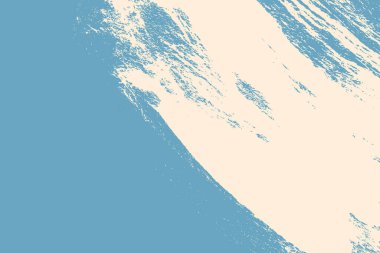 Metin için boşluk, sunumlar için grunge lekesi, kapak, reklam, web sitesi, poster tasarımı için kalın grunge desenli grunge yazı şablonu. Mavi ve bej tasarım