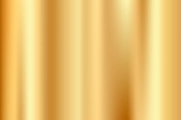 Золотой размытый роскошный фон. Золото блестит металлической текстурой для веб-сайта, презентаций, плаката, обложки, рекламы. Векторная иллюстрация