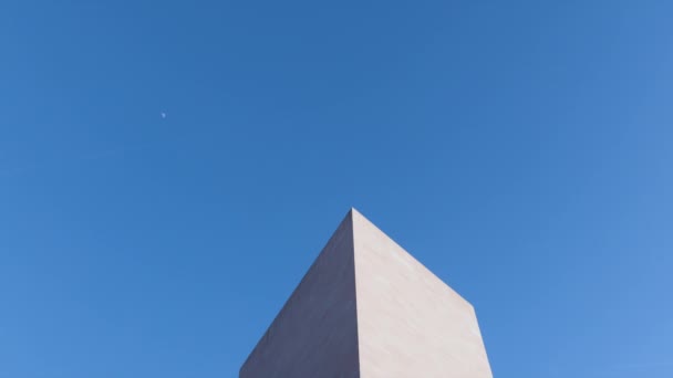 国立美術館 ワシントンDcのナショナル モールの東館 コンスティチューション アベニューと4番街の角から見た アメリカの議事堂が見える カメラの動きを — ストック動画