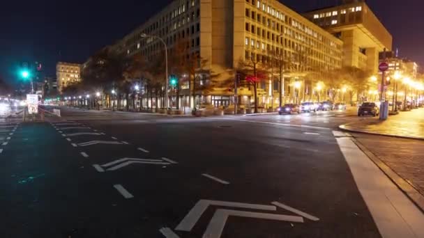Główna Siedziba Federalnego Biura Śledczego Fbi Budynek Edgara Hoovera Waszyngtonie — Wideo stockowe