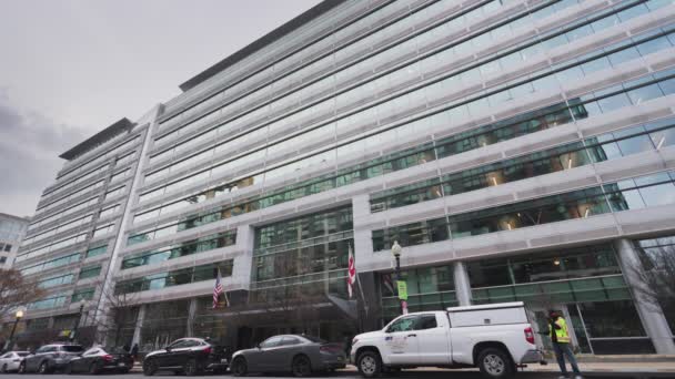 Fec Huvudkontor Centrala Washington Den Federala Valkommissionen Administrerar Och Verkställer — Stockvideo