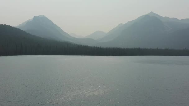 Una Toma Aérea Yellow Belly Lake Idahos Sawtooth National Recreation — Vídeo de stock