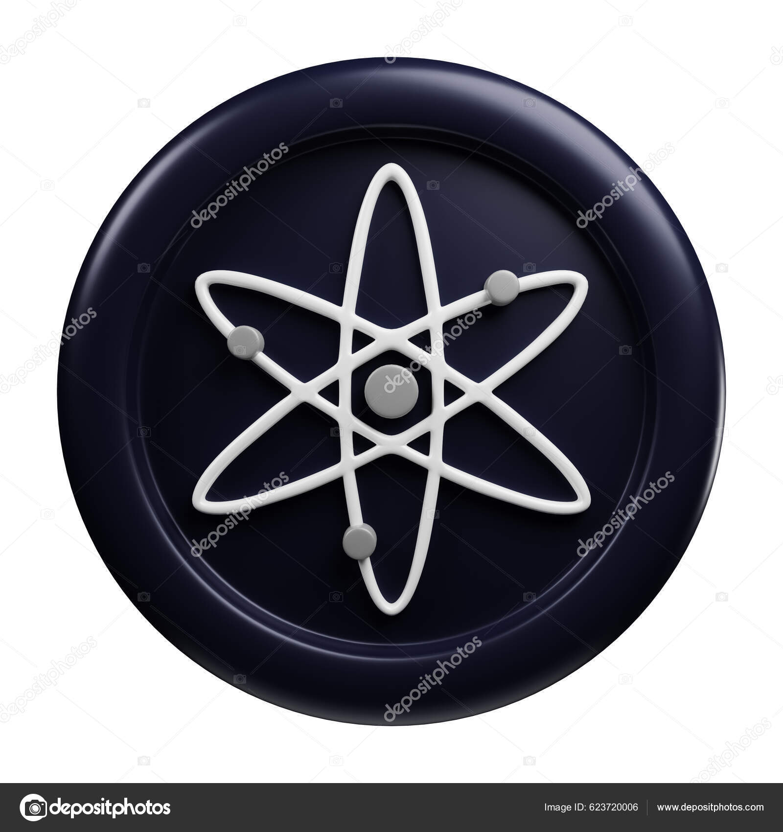 Atom coin Stock Photos, Royalty Free Atom coin Images | DepositPhotos