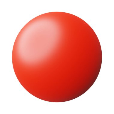 Noel kırmızı topu 3D resimlendirme noel süsü tema tasarımı