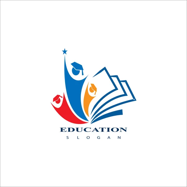 Education Logo Icon Design Graduation Cap Logo Icon Vector Isolated 免版税图库矢量图片