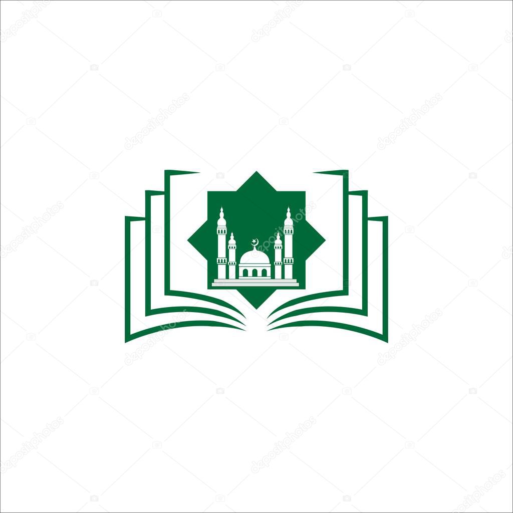Mosque icon vector Illustration design template