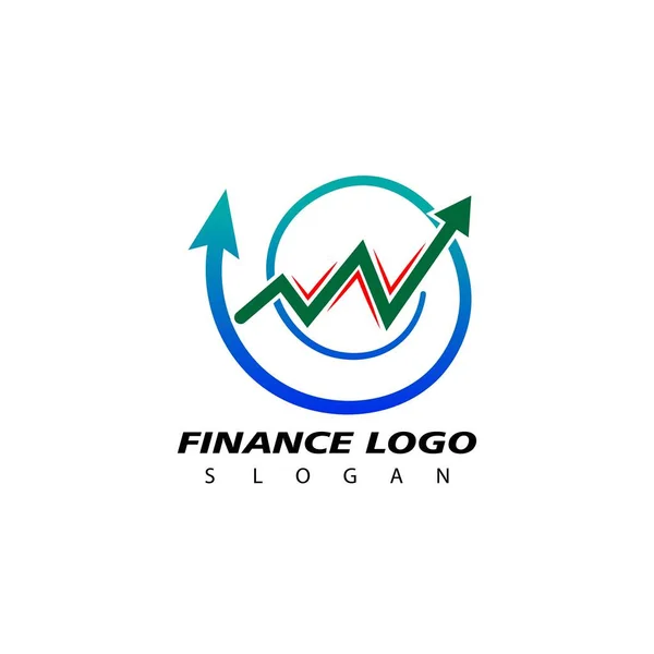 Бізнес Фінанси Нерухомість Дизайн Логотипу Векторний Шаблон — стоковий вектор