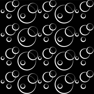 arka plan sorunsuz halkası set yaptı. vektör çizim