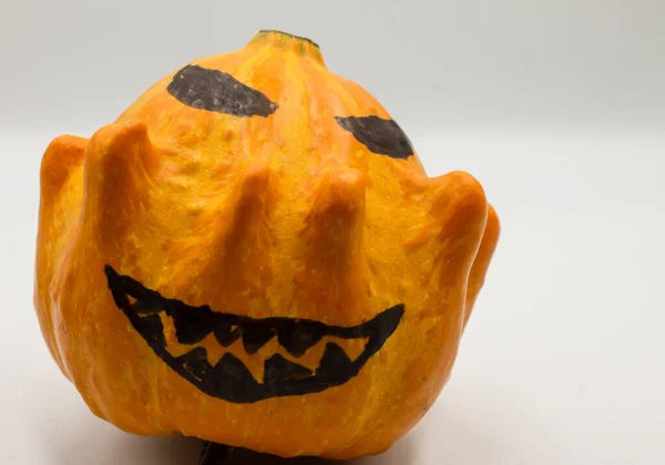 Jack Dynia Twarz Wystrój Halloween — Zdjęcie stockowe