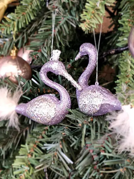 Noel ağacındaki güzel Noel süsleri